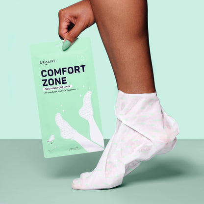 Comfort Zone beruhigende Fußmaske mit Sheabutter & Teebaumöl