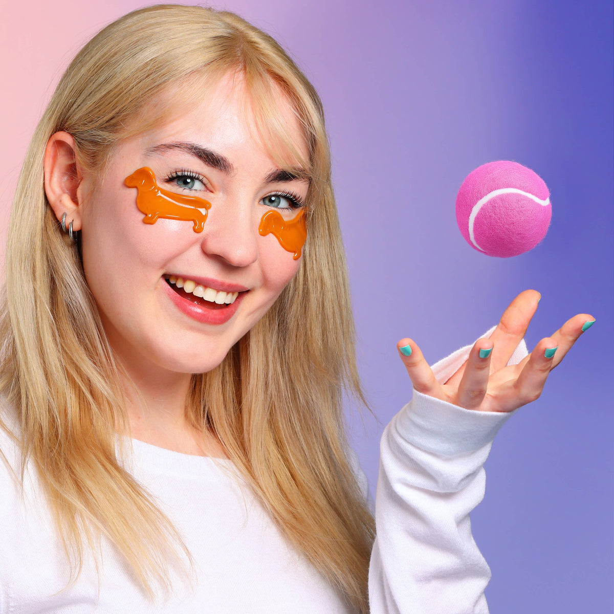 So Fetch Viral Dackel-Hunde-Augenpatches | Beauty-Geschenk, 8 Stück