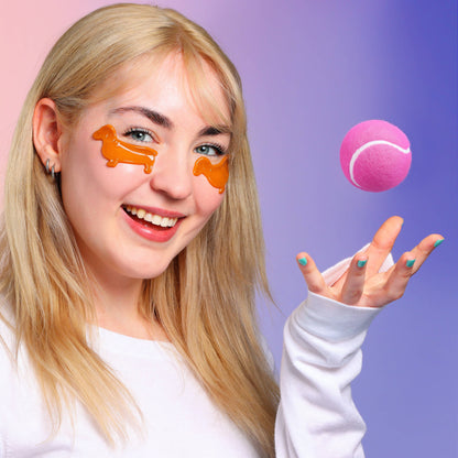 So Fetch Viral Dackel-Hunde-Augenpatches | Beauty-Geschenk, 8 Stück