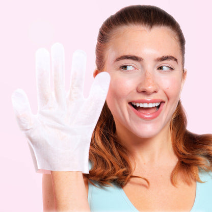 Feuchtigkeitsspendende Handschuhe mit Kakaobutter und Vitamin E