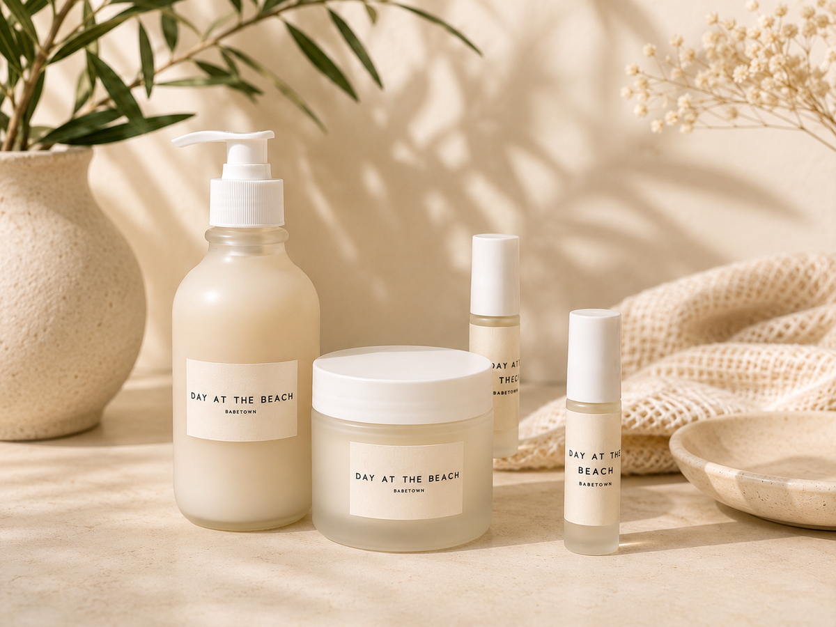 Babetown Day at the Beach Set – Peeling, Nagelöl & Seife