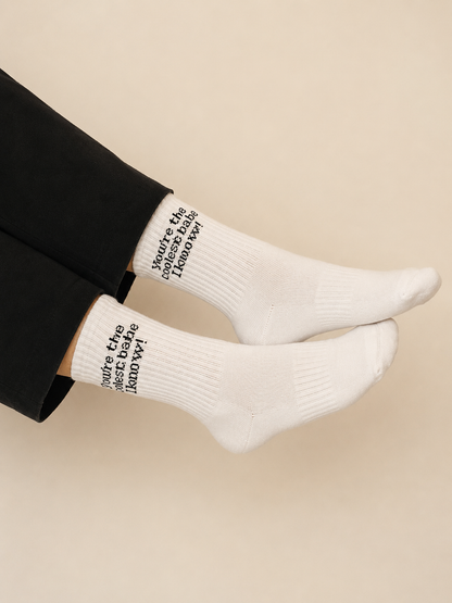 Babetown Socken – You're the coolest babe I know!