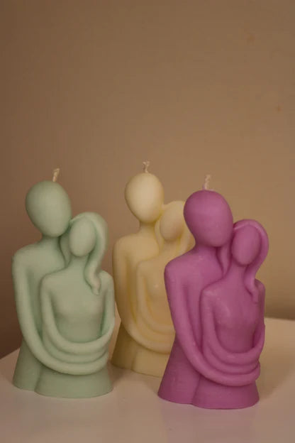 Handgegossene Kerze – Buddha