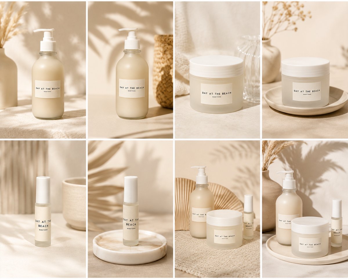 Babetown Day at the Beach Set – Peeling, Nagelöl & Seife