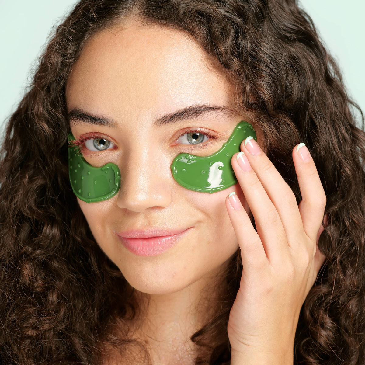 Feuchtigkeitsspendende Augenpads in Gurkenform | Spa-Hautpflege-Geschenk 8er-Pack