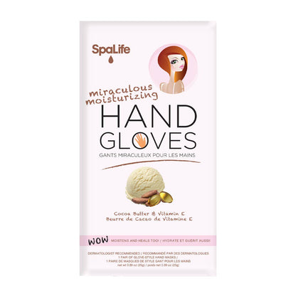 Feuchtigkeitsspendende Handschuhe mit Kakaobutter und Vitamin E