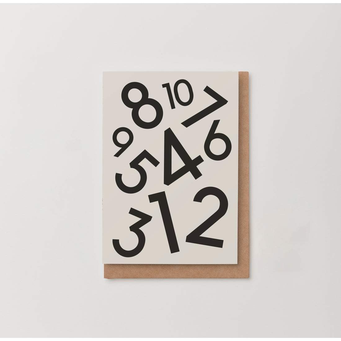 Karte "Numbers"