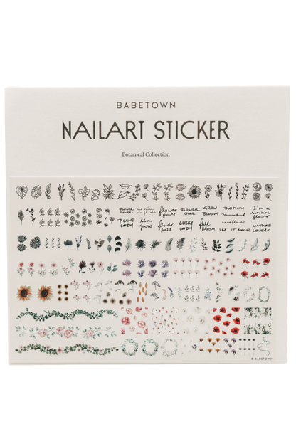Babetown Nailart Sticker – Botanical Collection