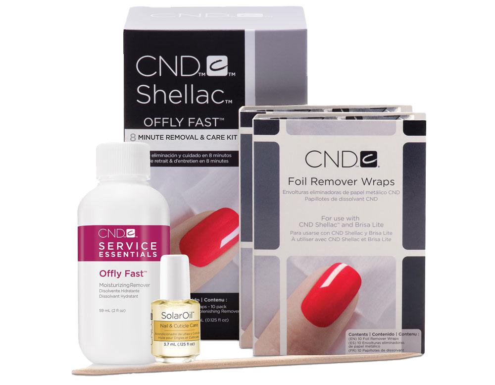 CND Offly Fast Removal Kit – Shellac Zuhause Entfernen