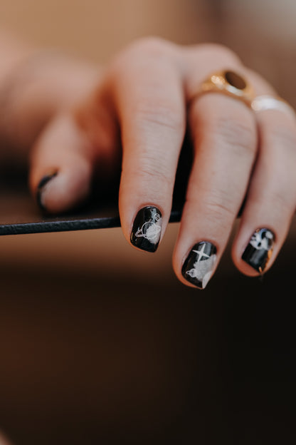 Babetown Nailart Sticker – Moon and Stars Collection