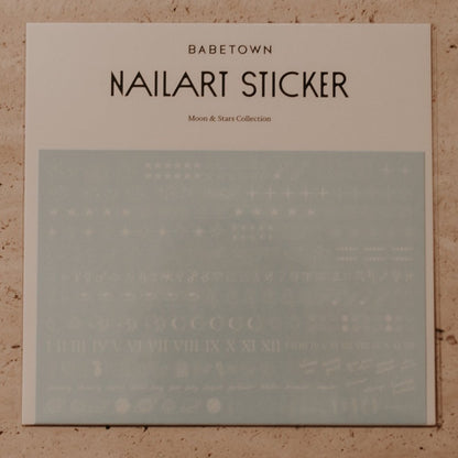 Babetown Nailart Sticker – Moon and Stars Collection