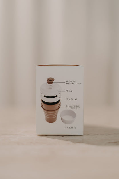 Babetown Faltbecher – wiederverwendbarer To-Go Cup