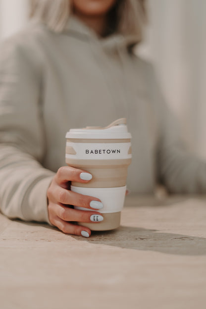 Babetown Faltbecher – wiederverwendbarer To-Go Cup
